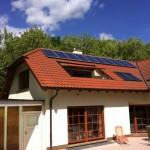 Wohnhaus Weißenfels Solaranlage